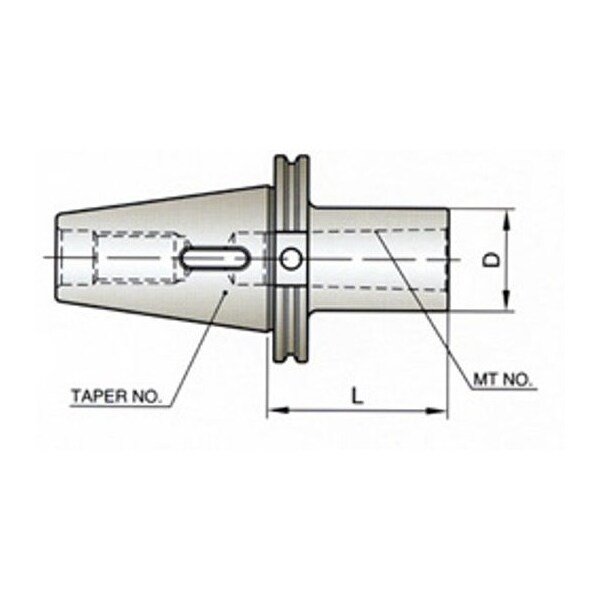 Yg-1 Tool Cat50 Morse Taper Holder No 5 CL041 - main